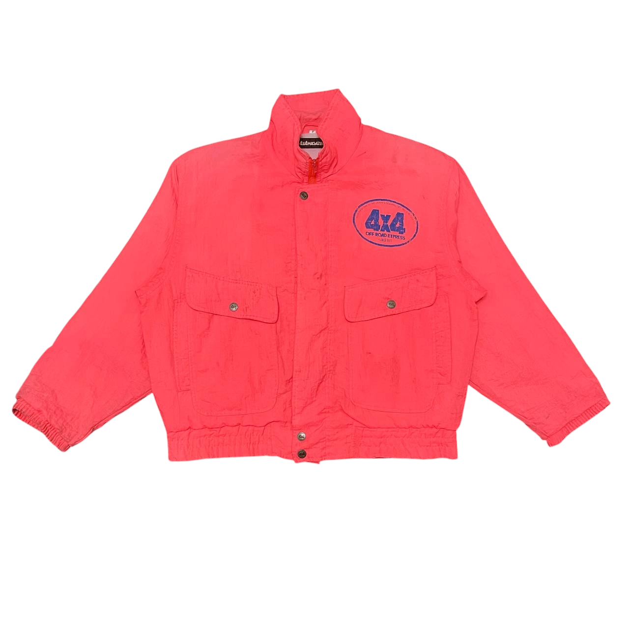 Japanese Brand Vintage 4x4 Magazine Big Logo Jacket Size US L / EU 52-54 / 3 - 5 Thumbnail