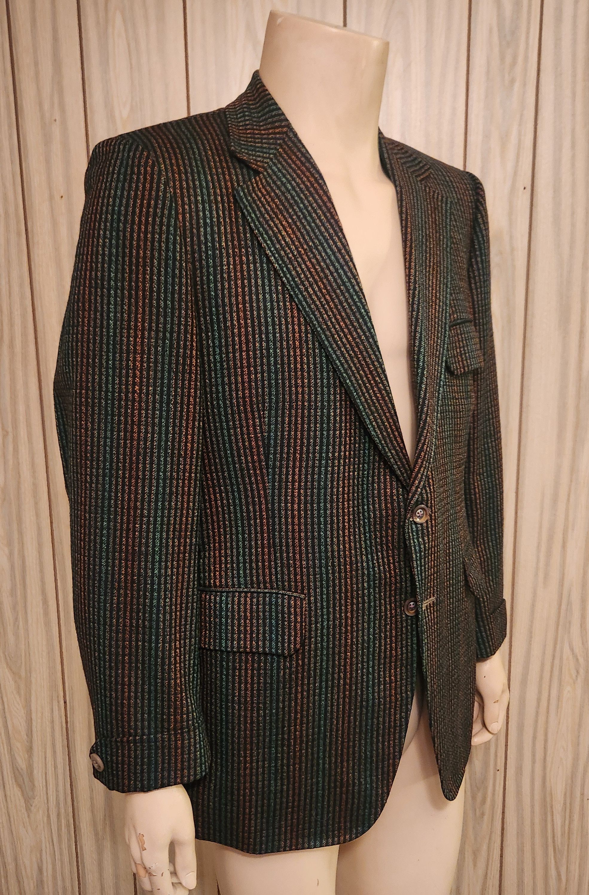 Vintage vintage sport coat 41R custom mod Hollywood 1960s Size 40R - 2 Thumbnail