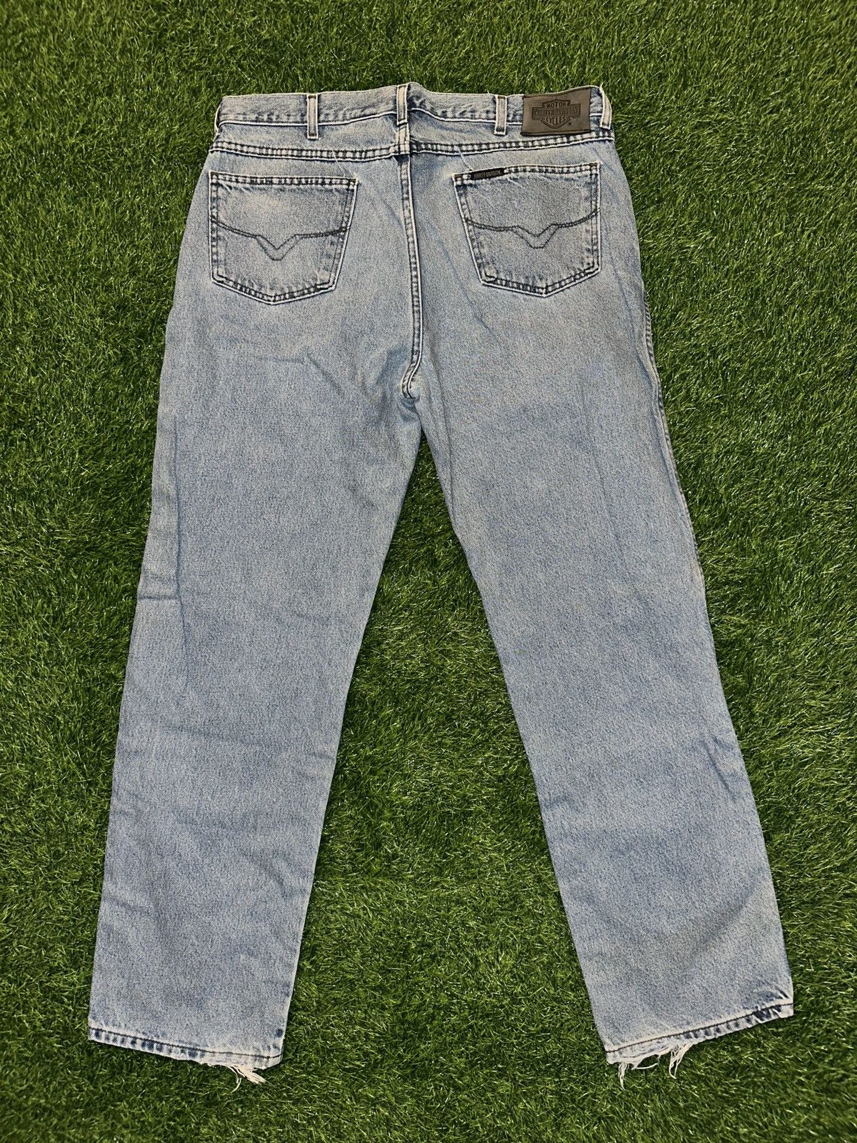 Harley Davidson Vintage harley davidson motorcycles jeans size 38 x 32 Size US 38 / EU 54 - 2 Thumbnail