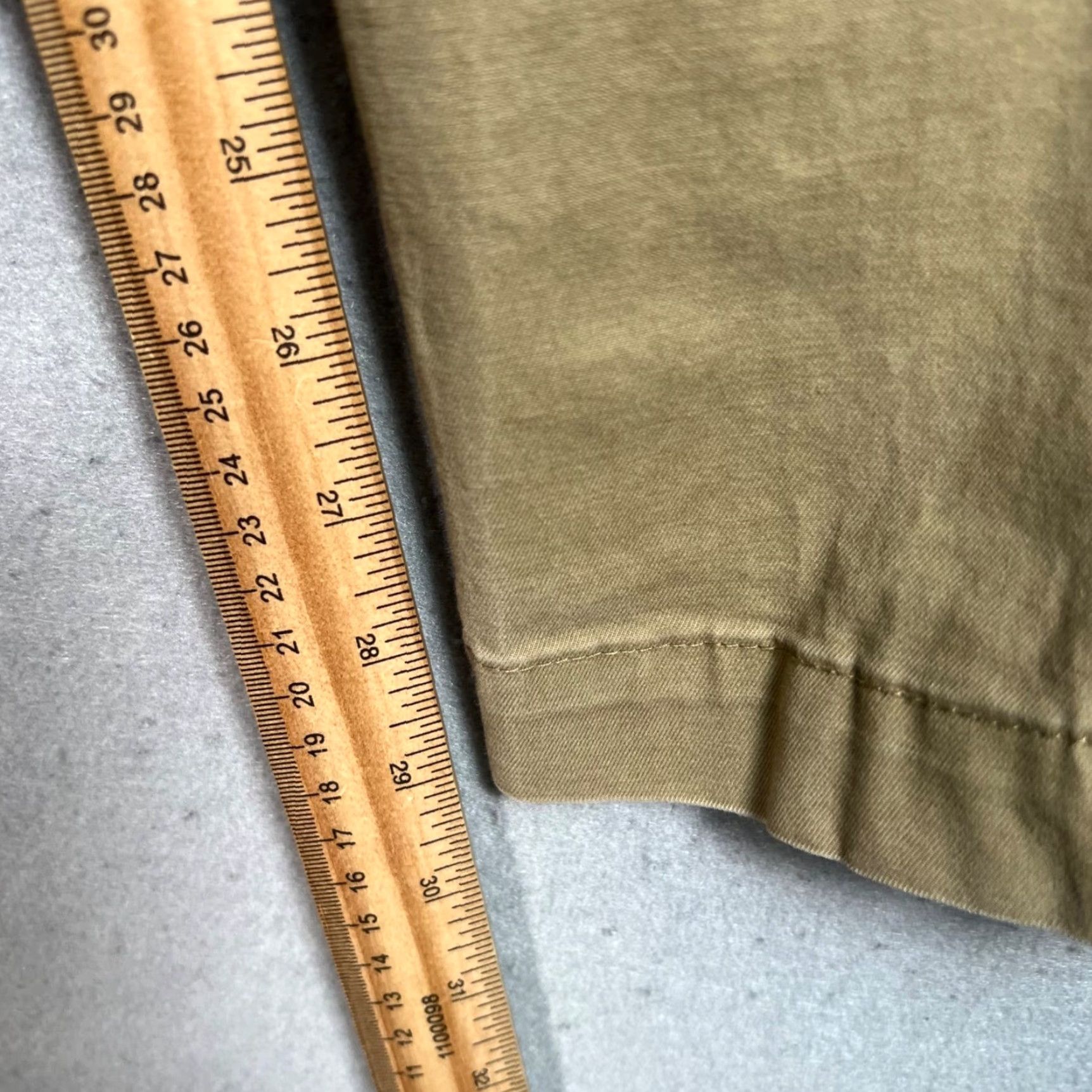 Banana Republic Banana Republic Mason Chino Pants 29 x 32 Tan Cotton-Blend Slim-Fit Casual Mens Size US 29 - 7 Thumbnail