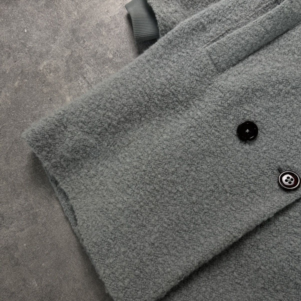 Ganni Ganni Grey Wool Teddy Coat / Luxury Winter Vintage Size M / US 6-8 / IT 42-44 - 4 Thumbnail