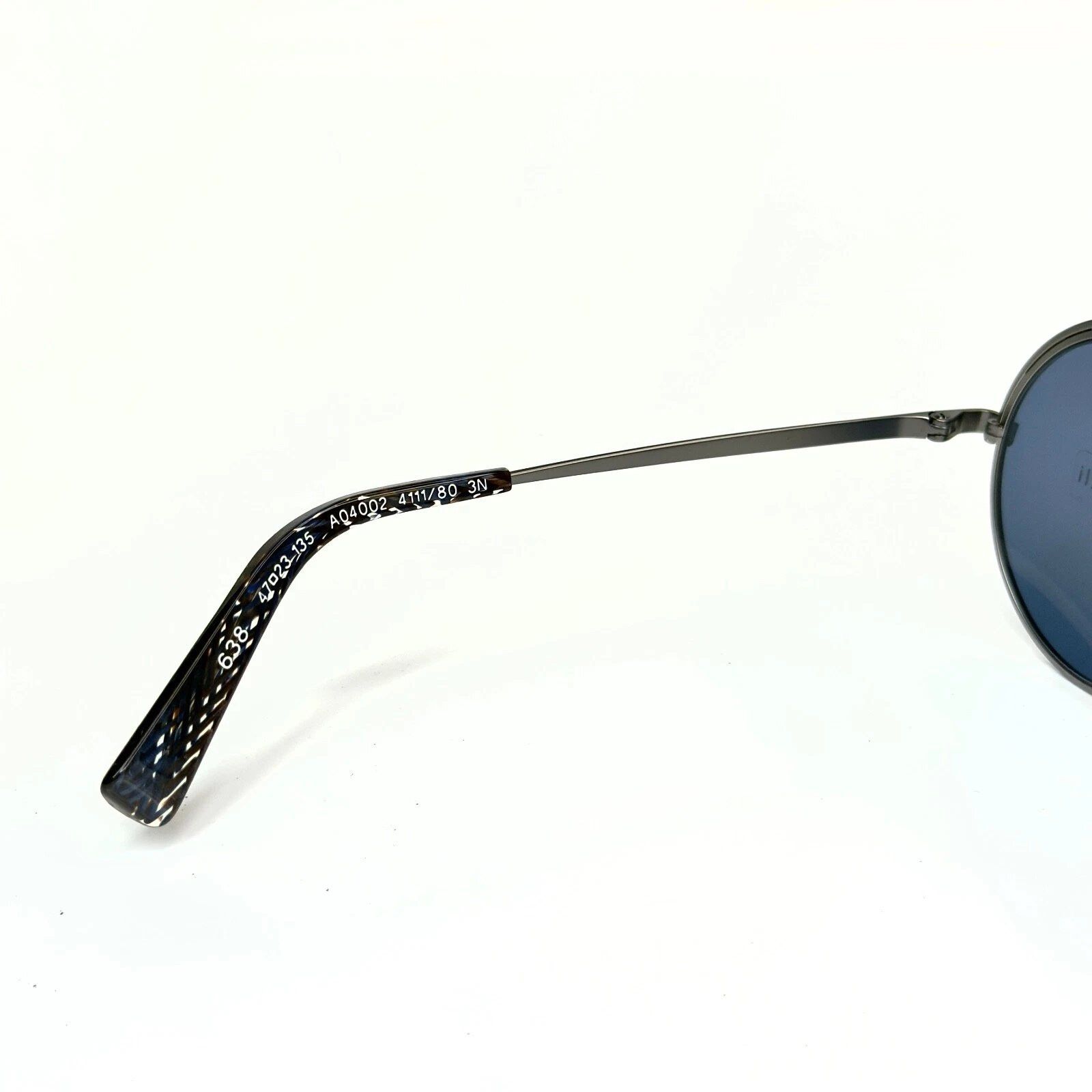 Alain Mikli ALAIN MIKLI Paris A04002 4002 Round Gunmetal Blue Sunglasses Size ONE SIZE - 2 Thumbnail