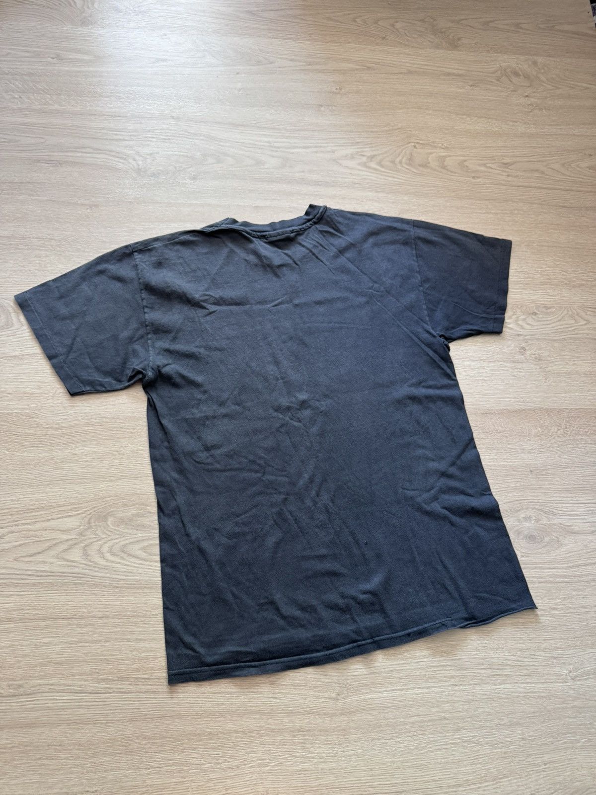 Hanes Vintage 90’s Hanes Blackbird Fire Fighter Sunfaded USA Shirt Size US L / EU 52-54 / 3 - 8 Thumbnail