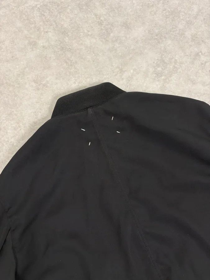 Maison Margiela SS2015 Maison Margiela Black Nylon Minimalist Bomber Jacket Size US M / EU 48-50 / 2 - 9 Thumbnail