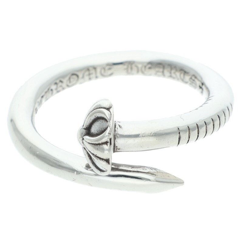 Chrome Hearts Chrome Hearts Nail Cross Ball Silver Ring Size ONE SIZE - 1 Thumbnail