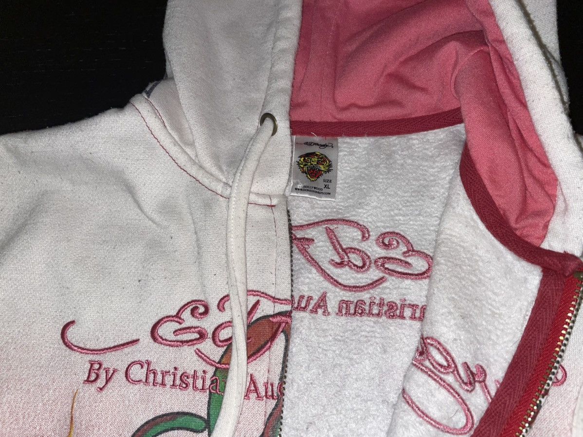 Christian Audigier × Ed Hardy Vintage Ed Hardy x Christian Audigier “True Love” Hoodie Size XL / US 12-14 / IT 48-50 - 2 Thumbnail
