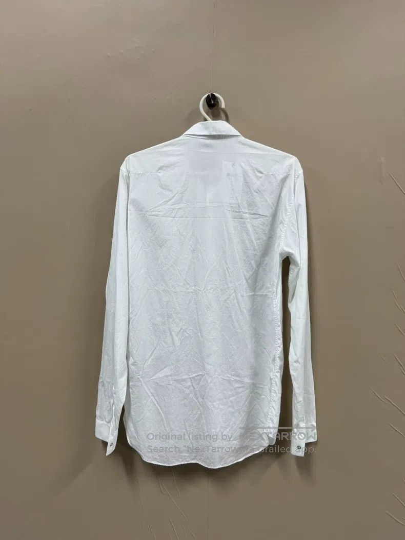 Dior Dior Size38 White long-sleeved shirt with metal buttons Size US XXS / EU 40 - 2 Thumbnail