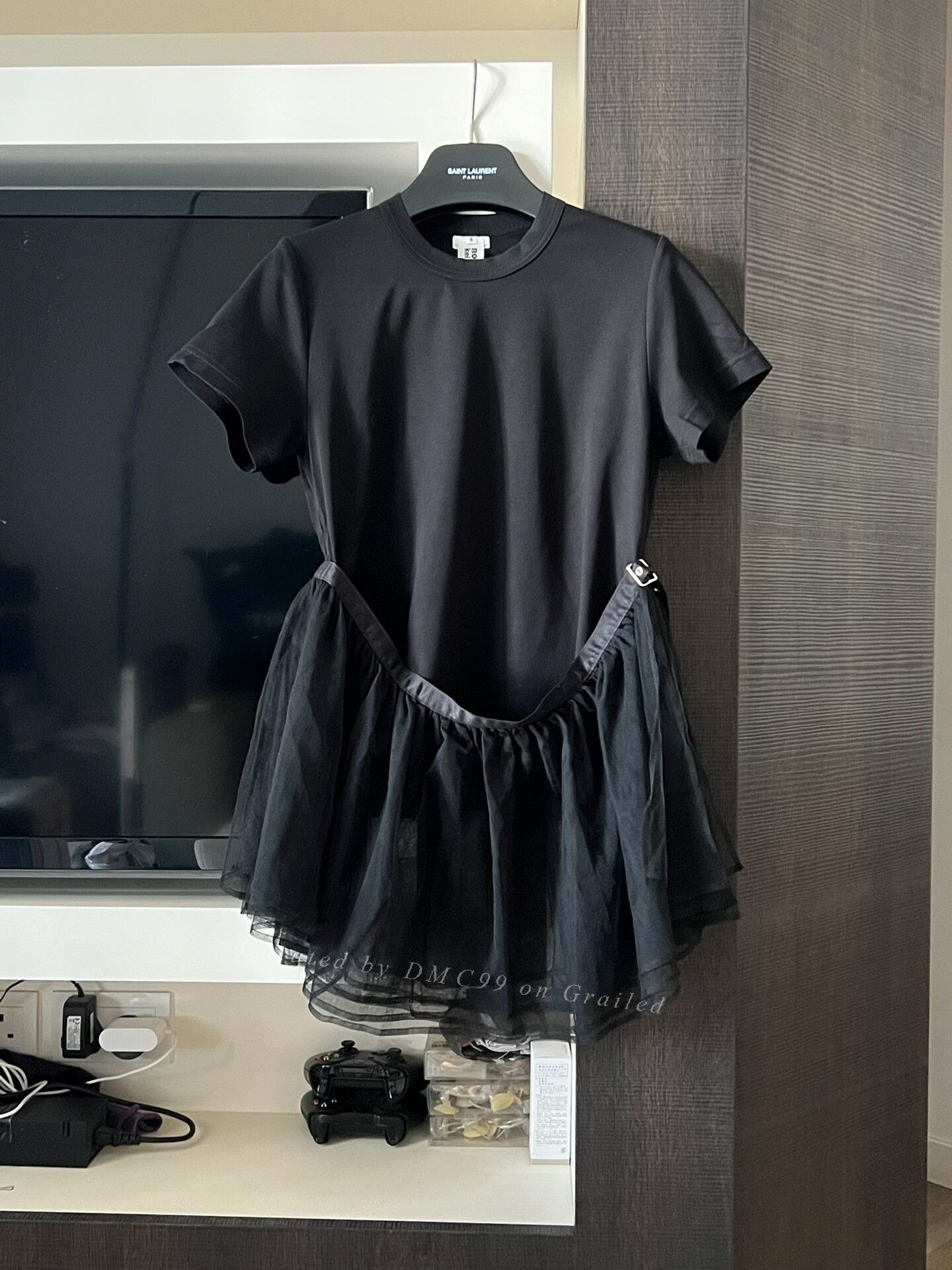 Noir Kei Ninomiya Noir Kei Ninomiya Sheer Mesh Dress Top Size S / US 4 / IT 40 - 1 Thumbnail