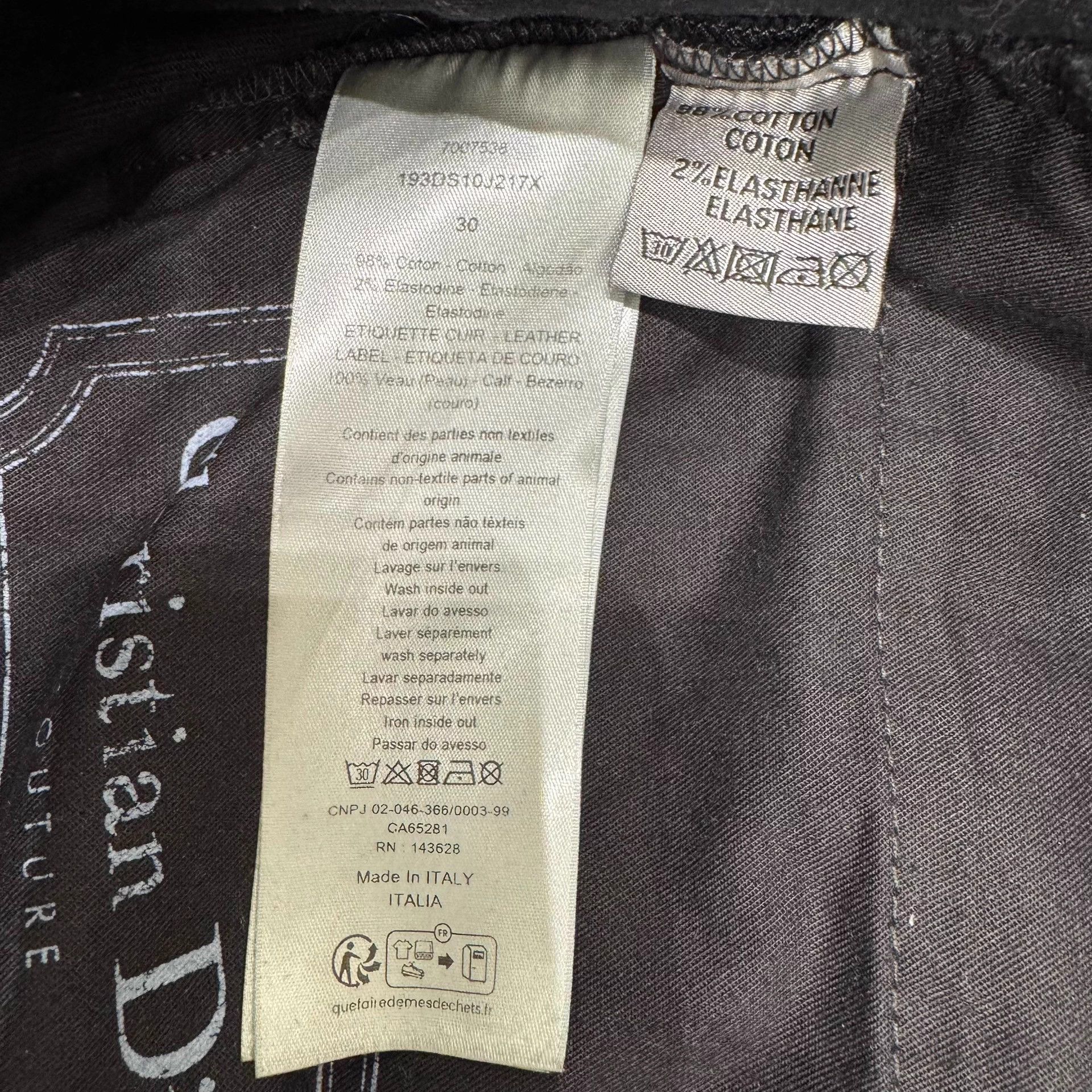 Dior Dior casual black jeans 30 like new Size US 30 / EU 46 - 5 Thumbnail