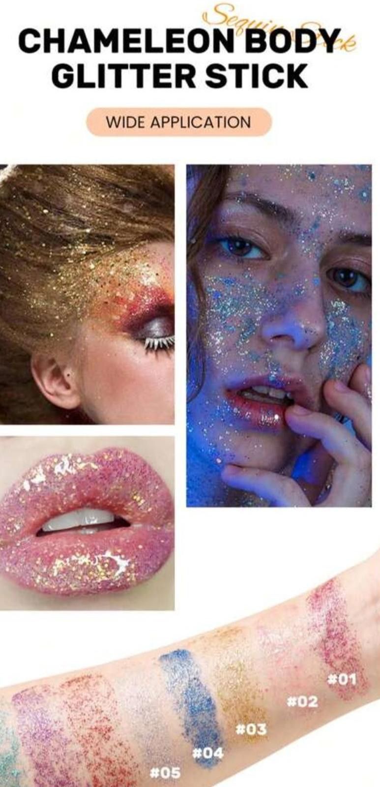 Other Julystar Glitter Eyeshadow Stick 1.04oz Blue Shimmer Size ONE SIZE - 6 Thumbnail