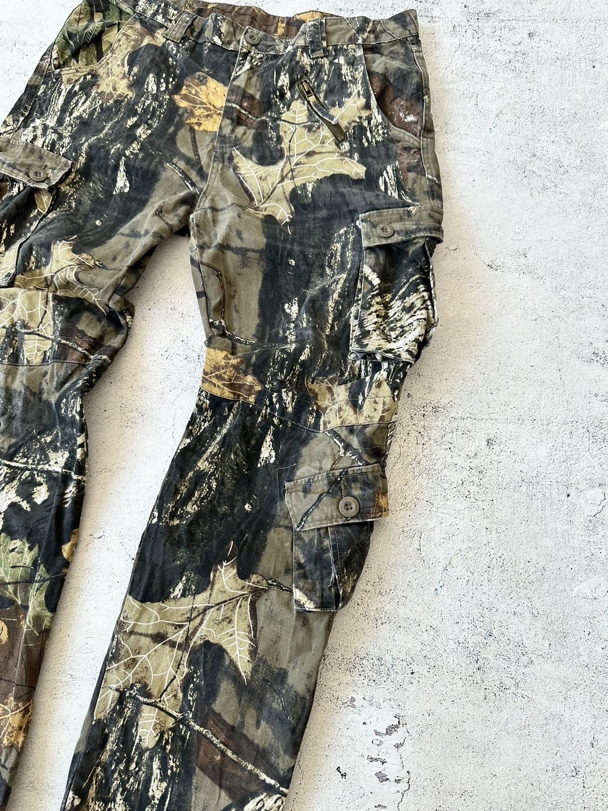 Realtree × Vintage Crazy Vintage Y2K Realtree Camo Baggy Pants Size US 34 / EU 50 - 6 Thumbnail