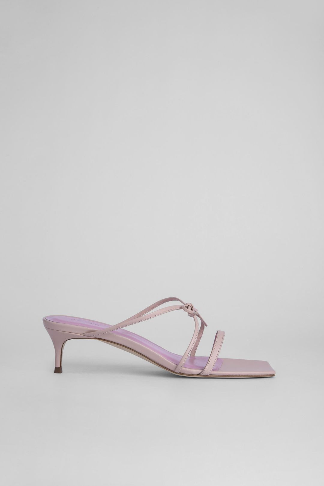 By Far o1mle1224 Blush Leather Mules in Pink Size US 8 / IT 38 - 1 Thumbnail