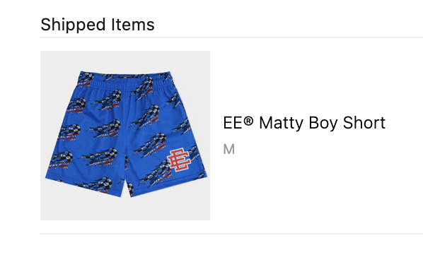 Eric Emanuel Matty Boy Eric Emanuel Blue Shorts Medium Size US 32 / EU 48 - 7 Thumbnail
