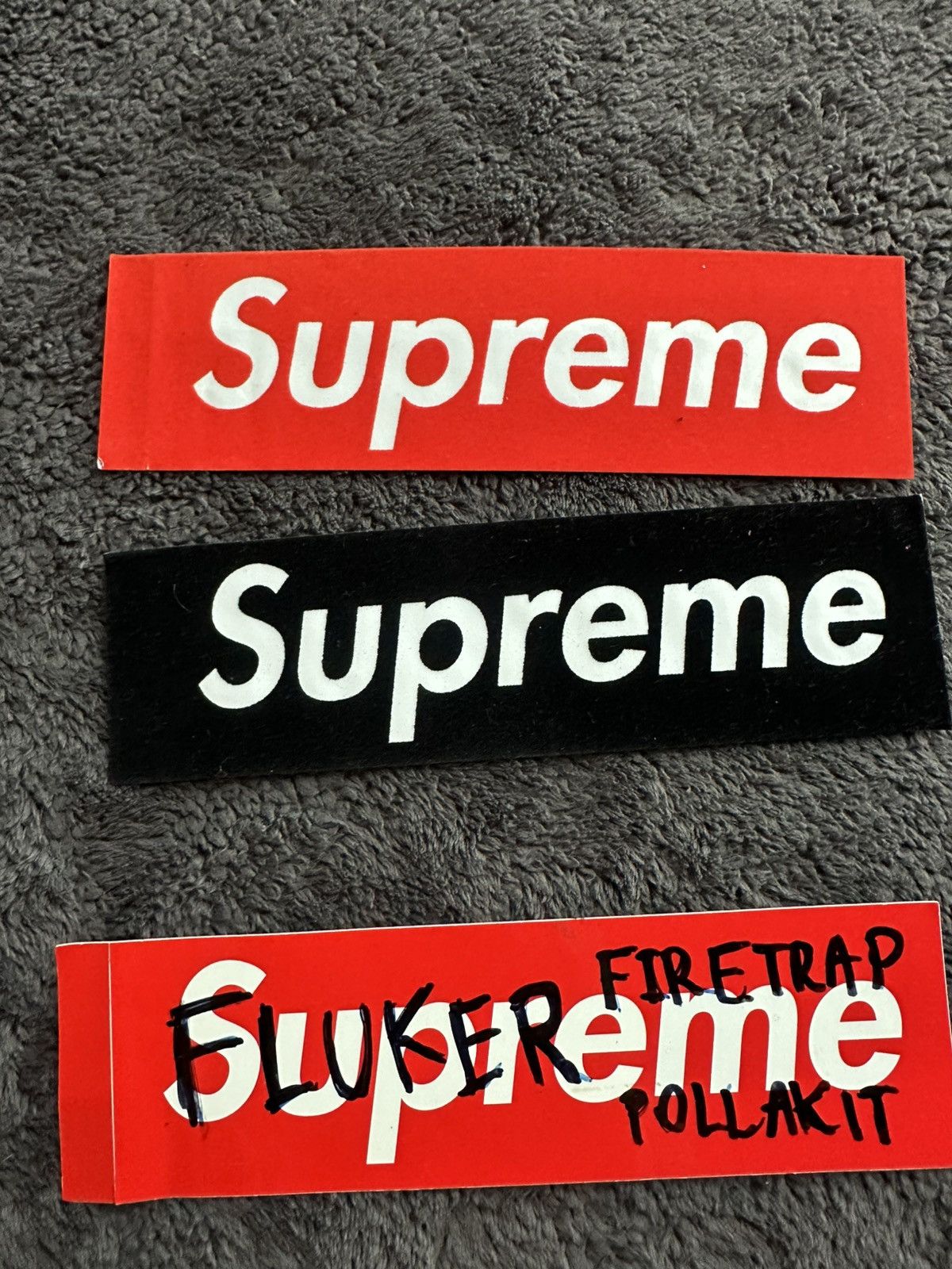 Supreme Supreme Big Box Logo Beach Towel Red S/S 2012 | Grailed