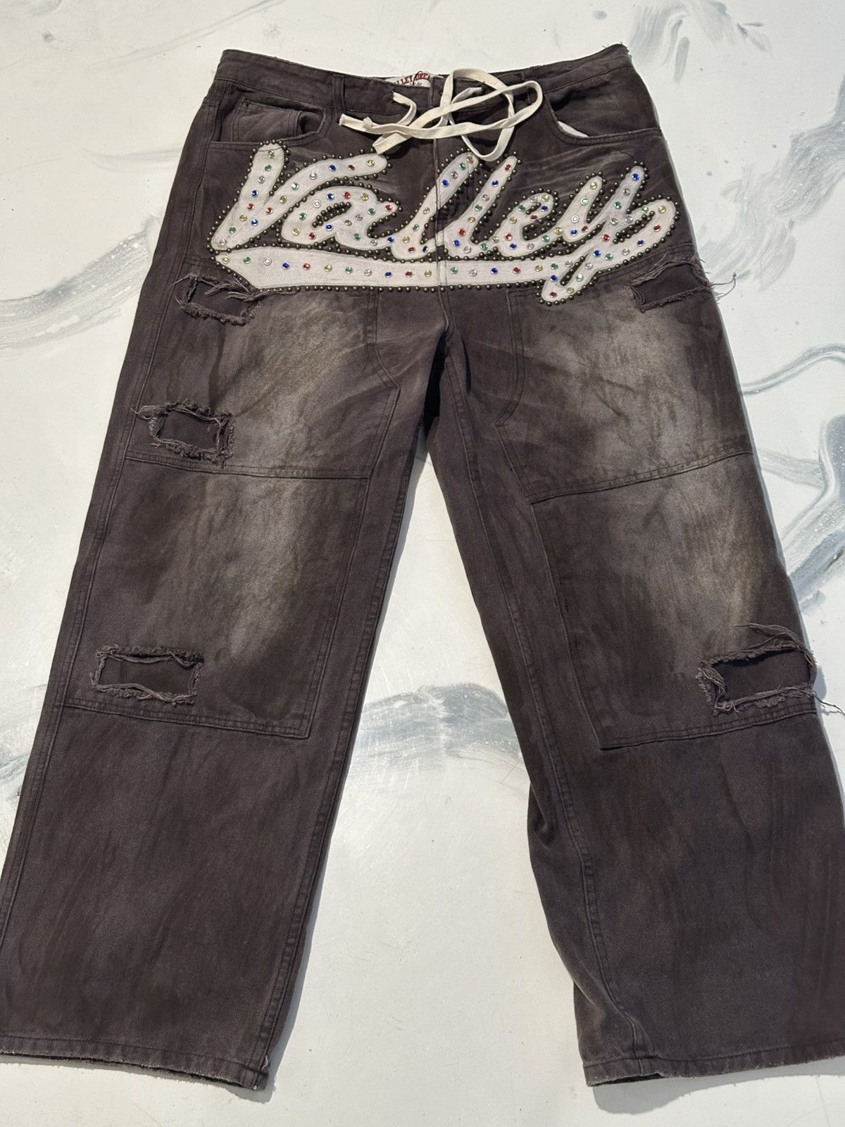 Vale Vale Forever Men's Cocoa Painters Size US 32 / EU 48 - 1 Thumbnail