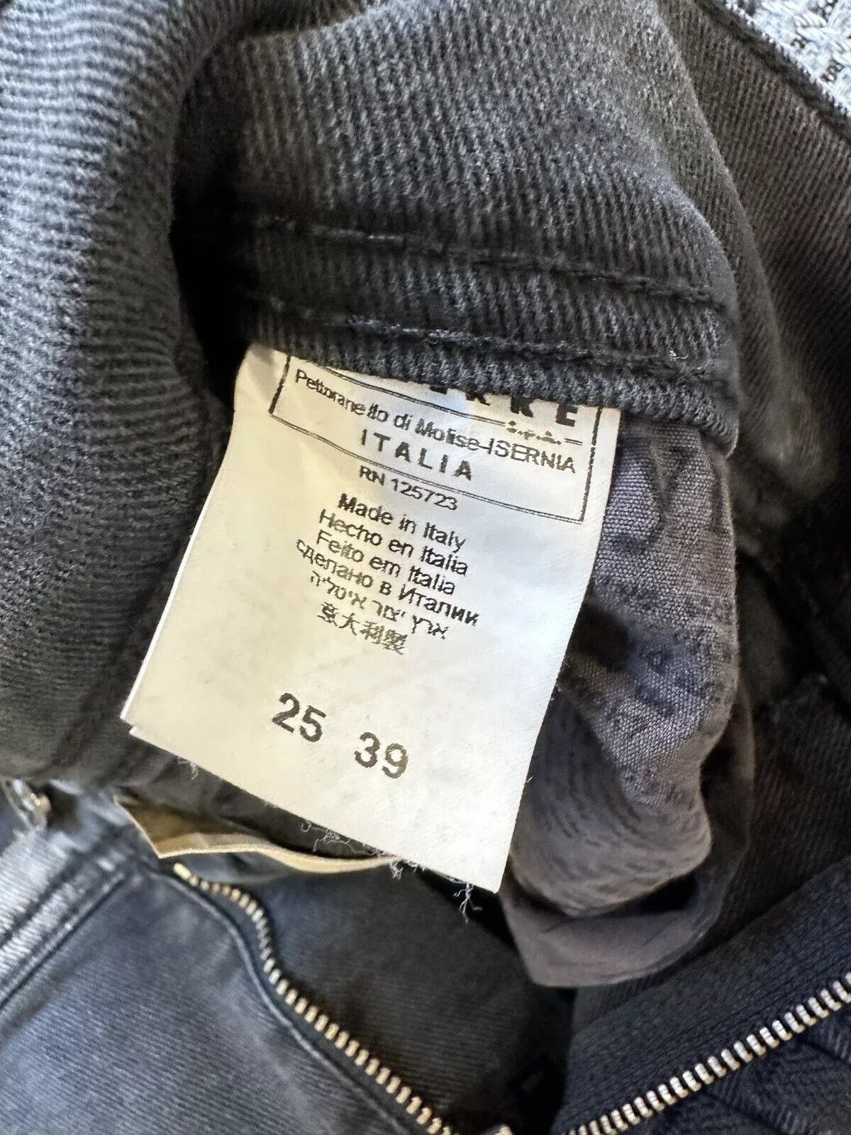John Galliano John Galliano Denim Women Grey Short Shorts y2k Size 25 39 Size 25" / US 0 / IT 36 - 10 Thumbnail