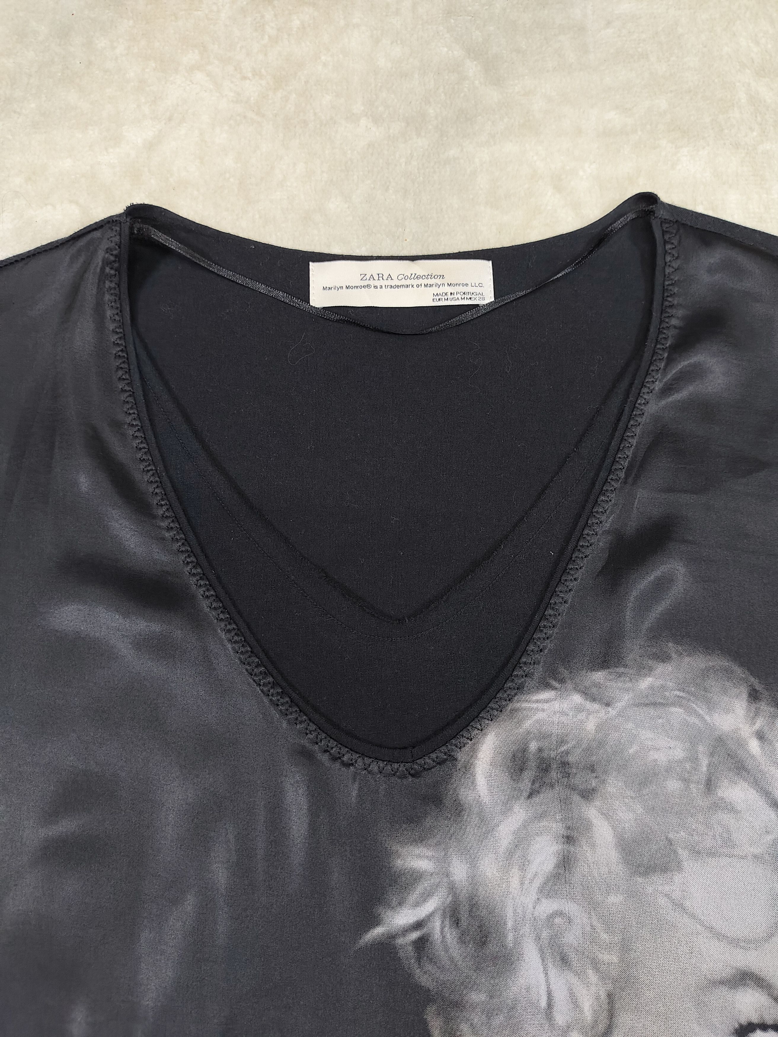 Zara 🔥Zara Collection Marilyn Monroe Hybrid Silhouette Top Size M / US 6-8 / IT 42-44 - 8 Thumbnail