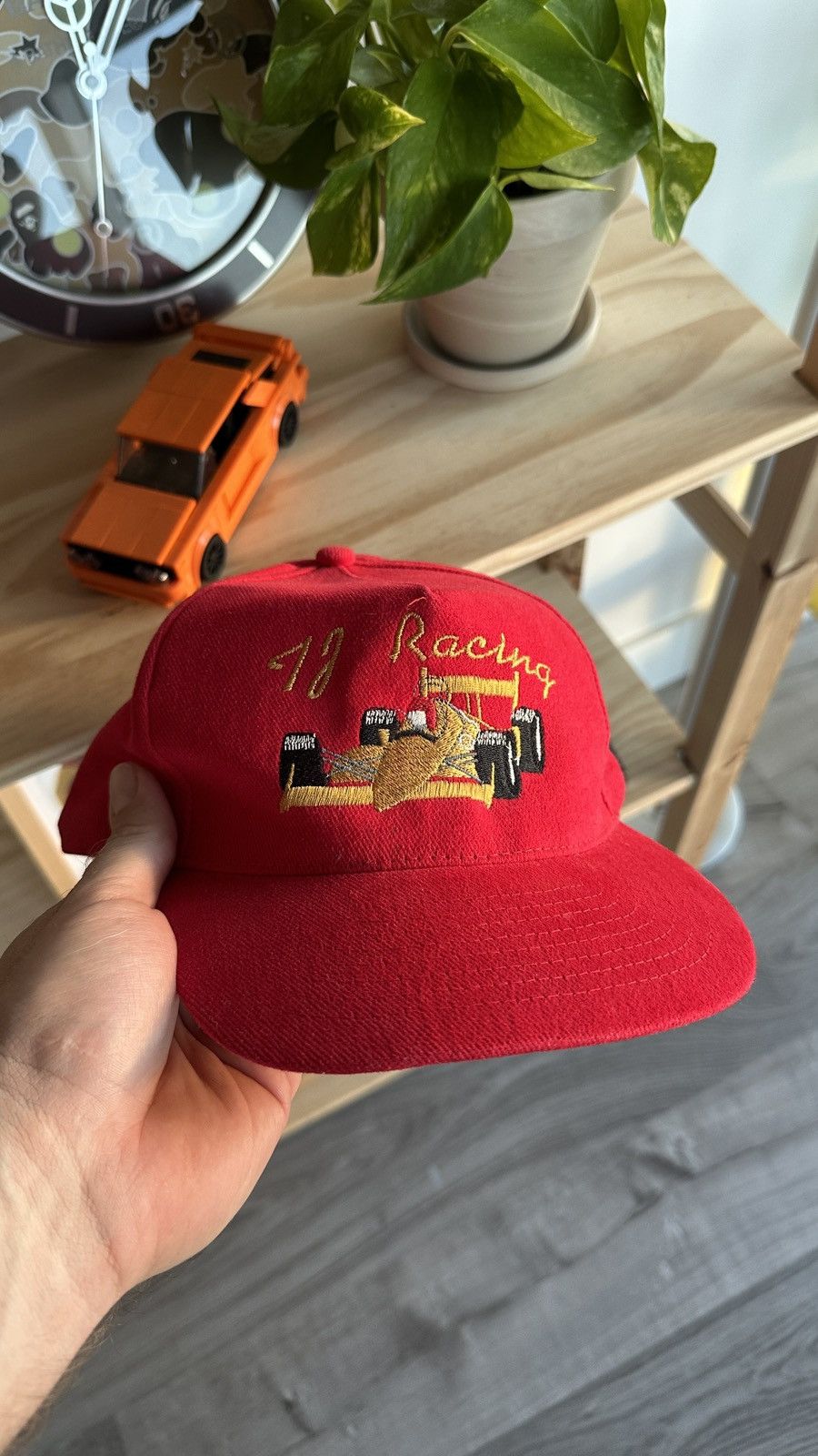Vintage Vintage F1 Trucker Hat Size ONE SIZE - 1 Thumbnail