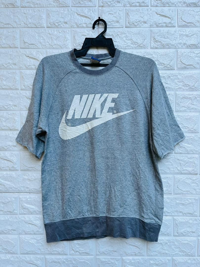 Japanese Brand × Nike Vintage Nike Big Logo Japanese Designer Fashion Style Size L / US 10 / IT 46 - 1 Thumbnail