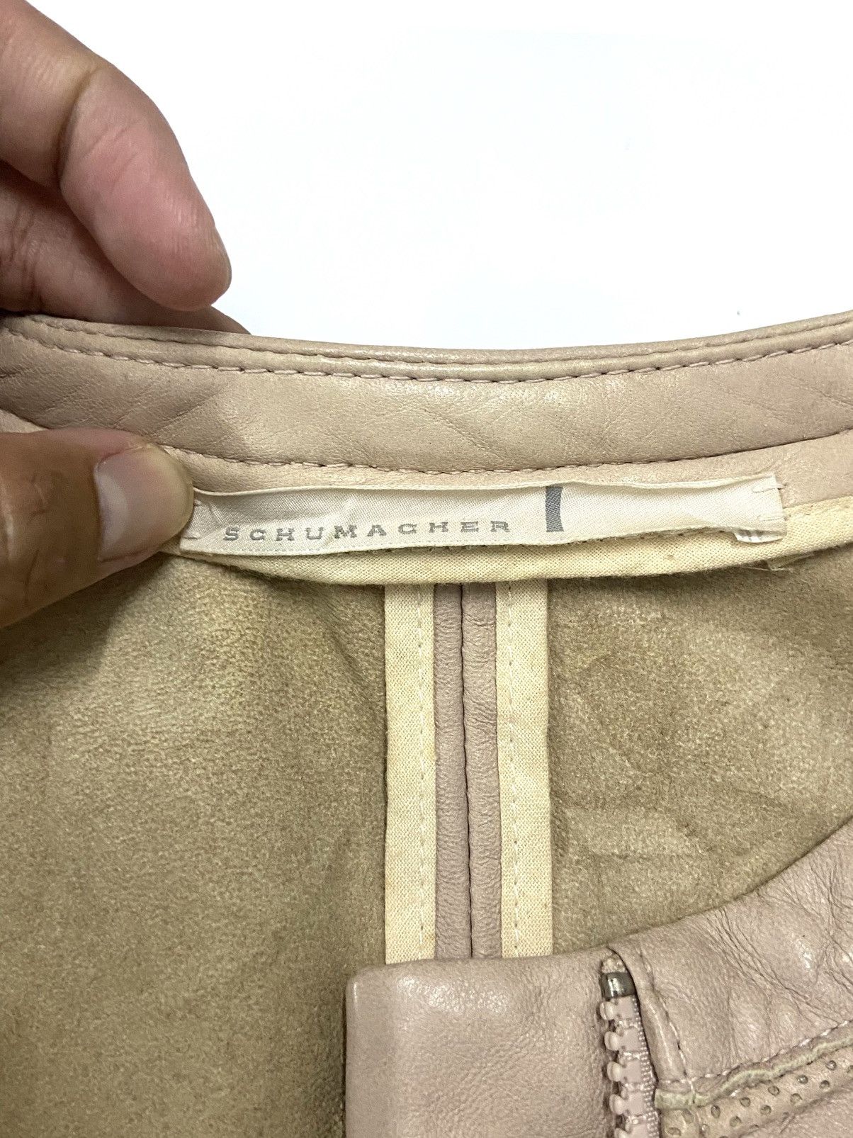 Genuine Leather LEATHER JACKET Size XS / US 0-2 / IT 36-38 - 12 Thumbnail