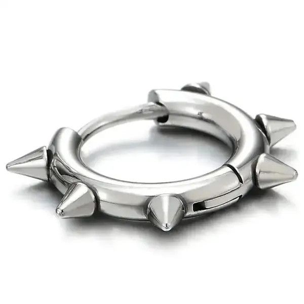 Other Spike Circle Earrings Size ONE SIZE - 2 Thumbnail