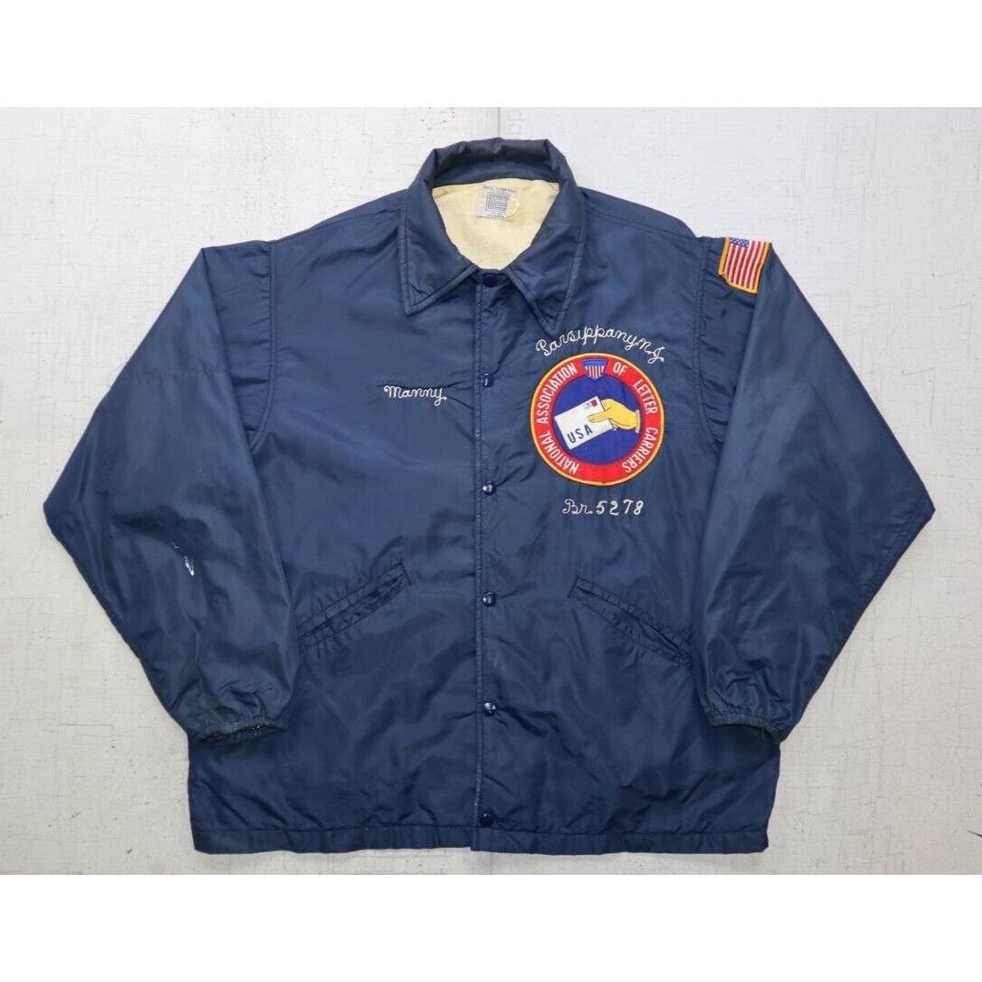 Vintage Vintage 60s USPS Mail National Association of Letter Carrier Size US XL / EU 56 / 4 - 3 Thumbnail