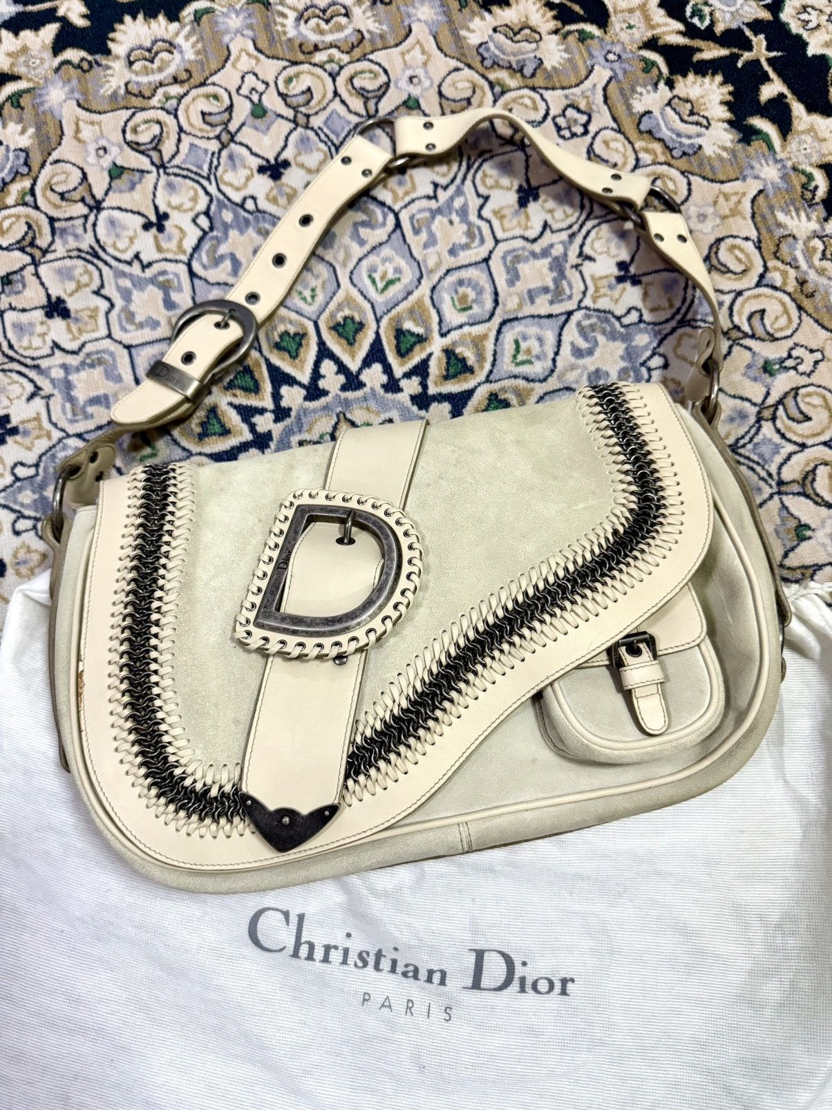 Dior 🔥SICK🔥 AW06 Dior Gaucho Saddle John Galliano era Size ONE SIZE - 1 Thumbnail