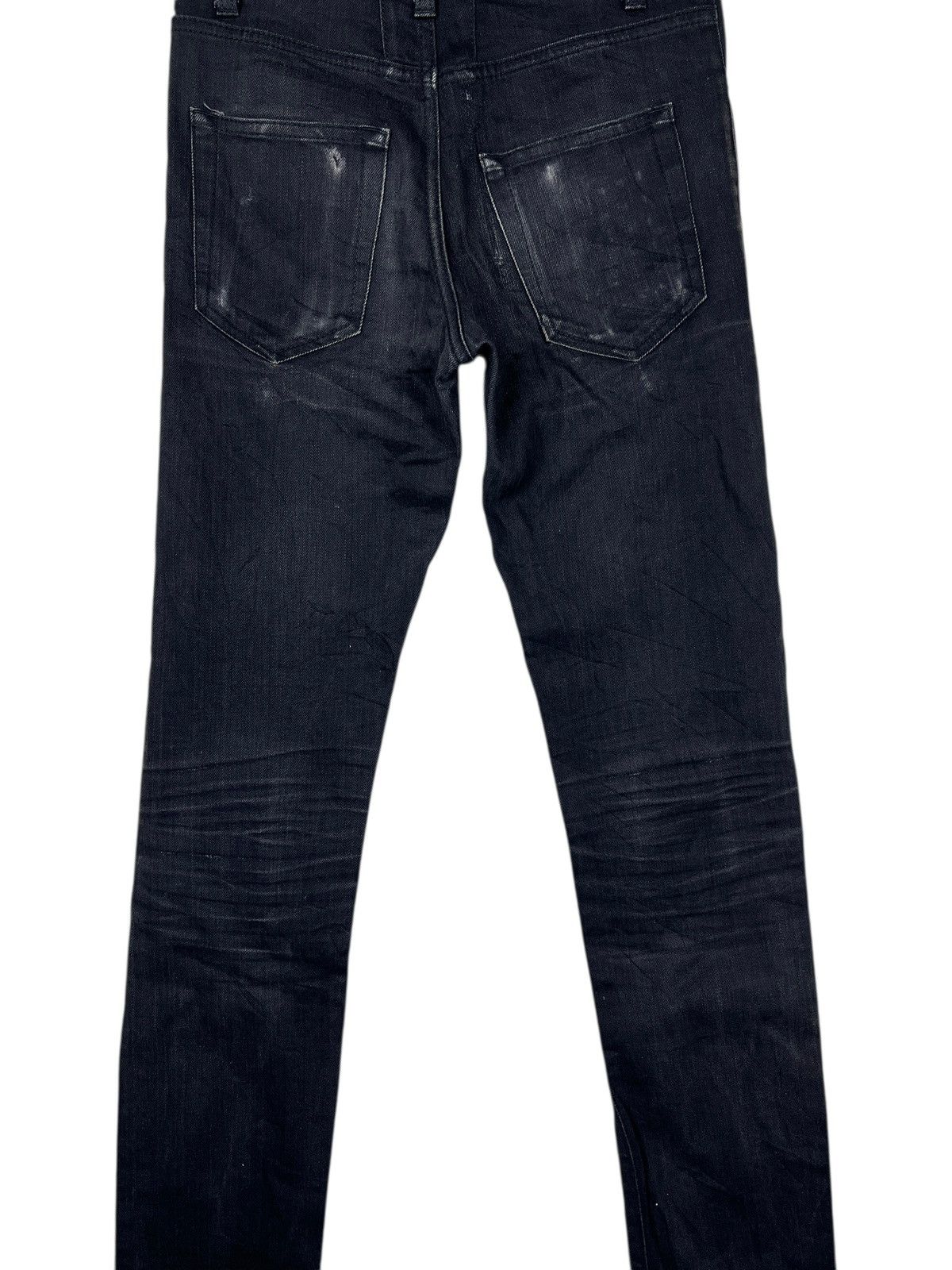 Hedi Slimane × Saint Laurent Paris 🔥 2013 Saint Laurent Paris Dyed SlimFit Size US 27 - 7 Thumbnail