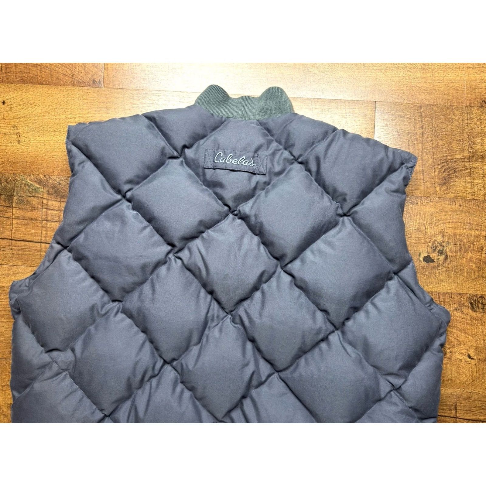Eddie Bauer VINTAGE Eddie Bauer Vest Down Quilted Full Zip Puffer Mens XL Tall Gray Navy? Size US XL / EU 56 / 4 - 4 Thumbnail