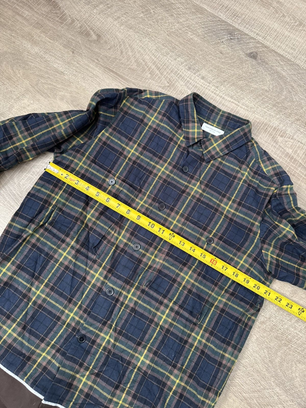 Tomorrowland Plaid Cotton Flannel Shirt Size US M / EU 48-50 / 2 - 8 Thumbnail