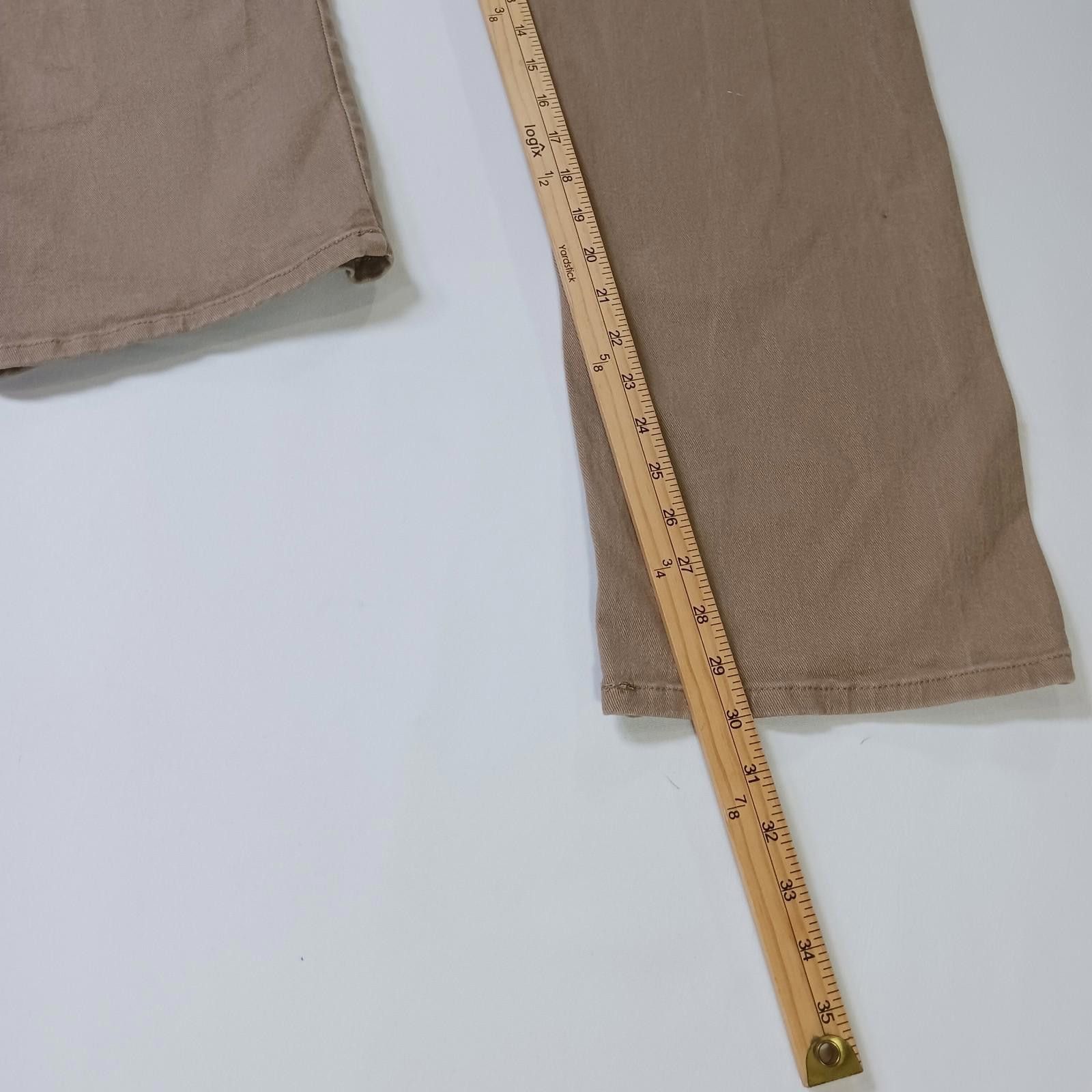 Lee Lee Relaxed Fit Womens Brown Straight Leg Jeans 16M (34×30) Size 38" / US 16 / IT 52 - 8 Thumbnail