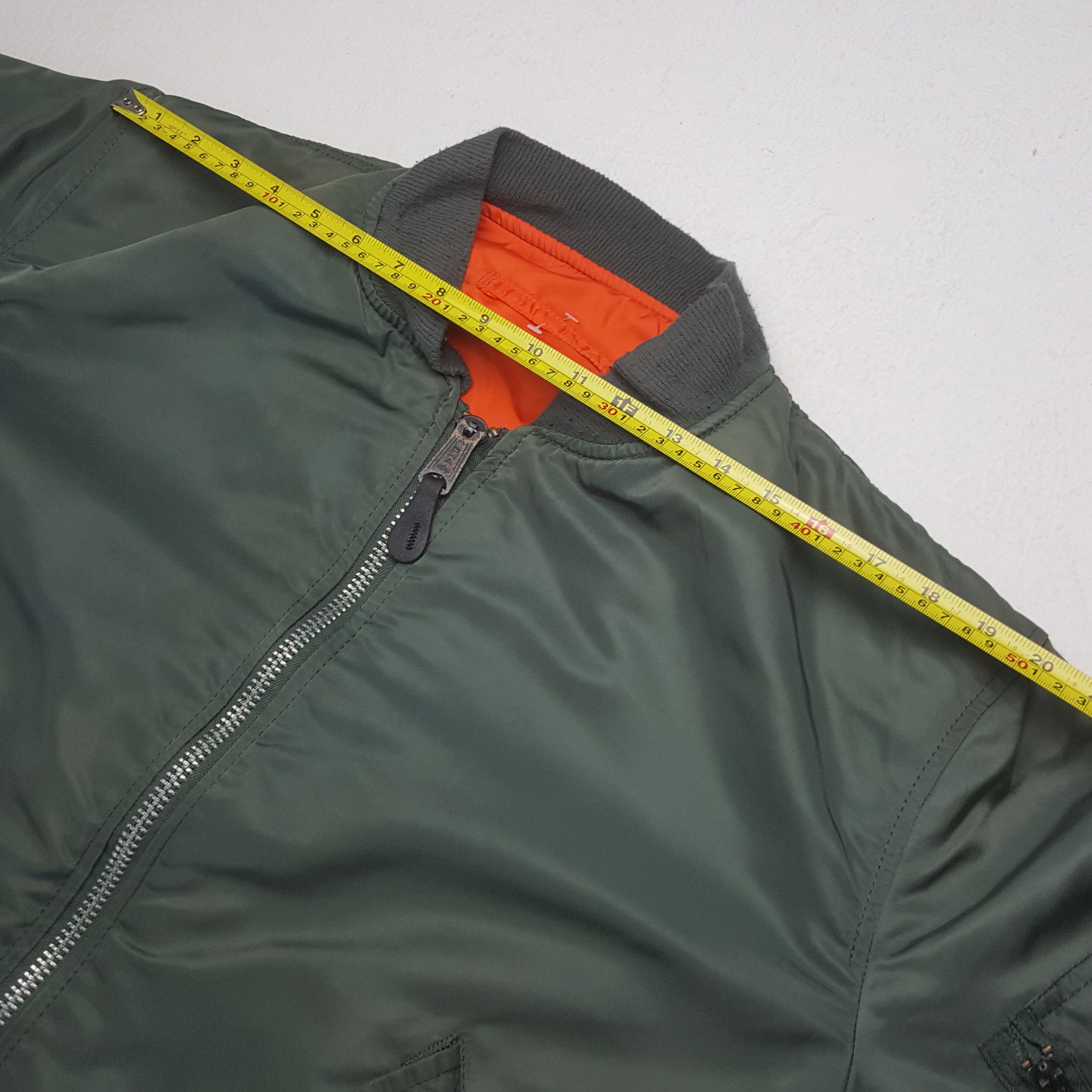 Alpha Industries Vintage Alpha Industries Custom HG Reversible Bomber Jacket Size US XL / EU 56 / 4 - 9 Thumbnail