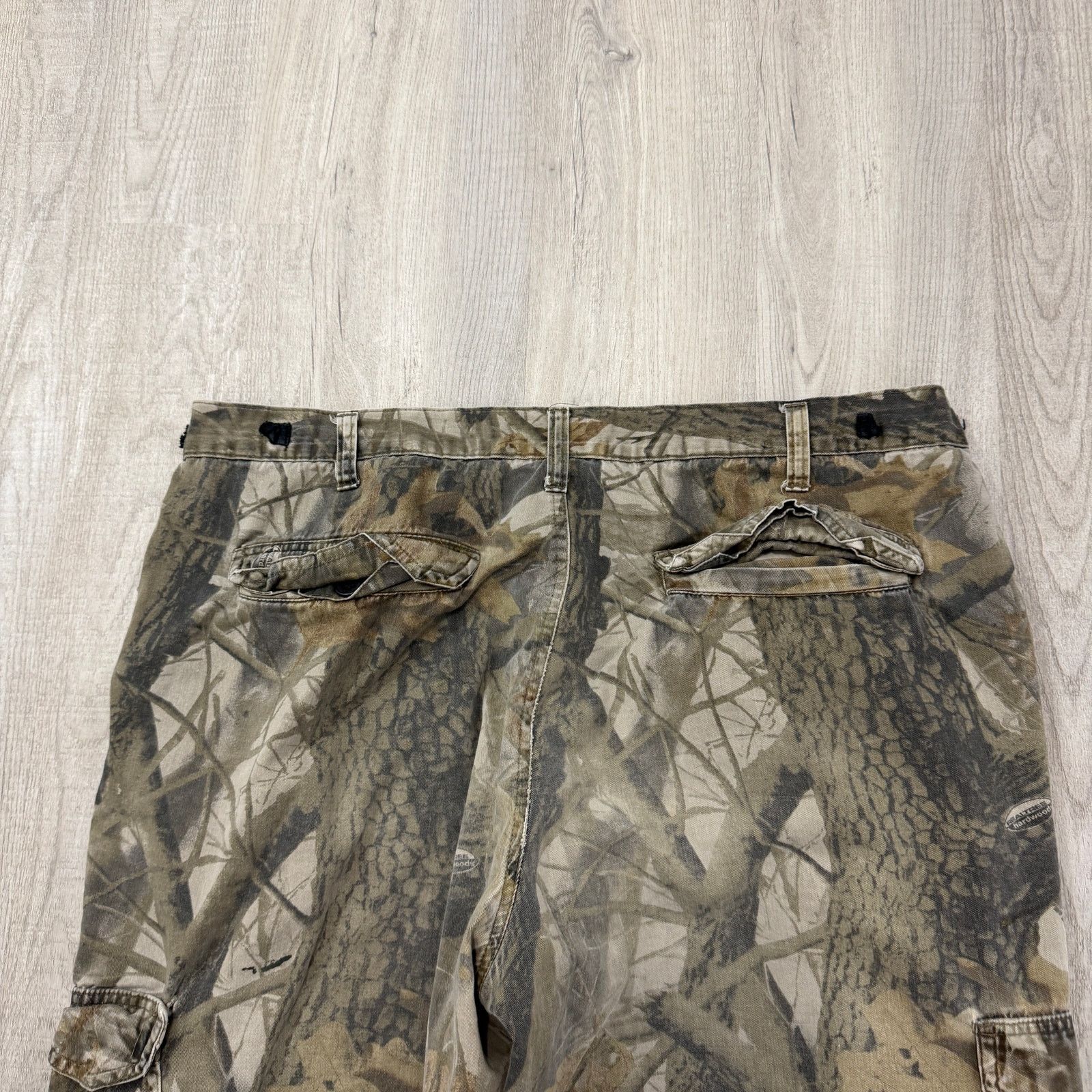 Vintage Vintage Outfitters Ridge Camo Cargo Pants XL (36x30) Hunting Size US 36 / EU 52 - 6 Thumbnail