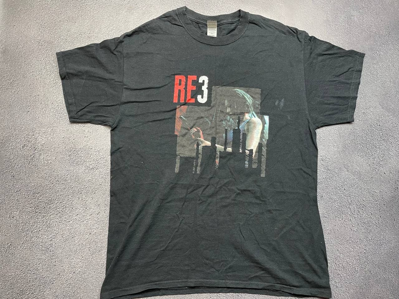 Playstation Resident Evil 3 jill valentine Logo T- Shirt Size US L / EU 52-54 / 3 - 1 Thumbnail