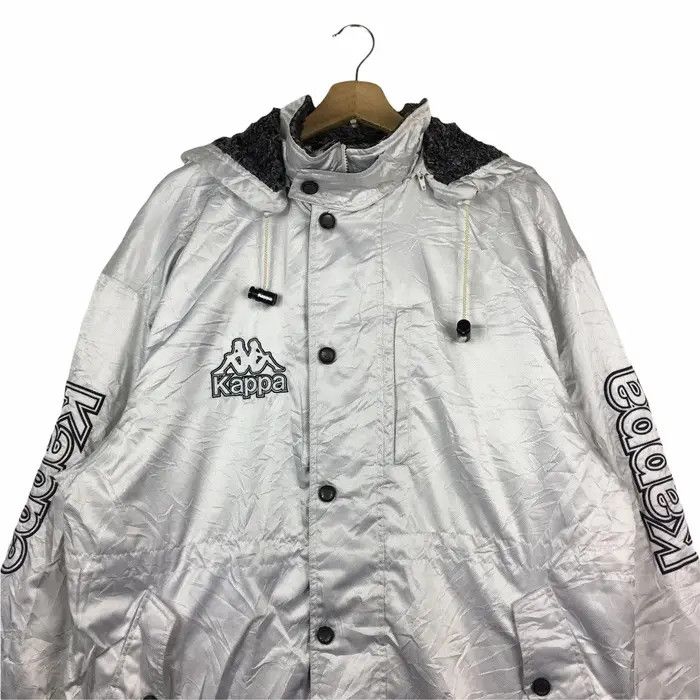 Kappa Vtg KAPPA ITALIA FOOTBALL Coach Trench Parka Windbreaker Size US L / EU 52-54 / 3 - 3 Thumbnail