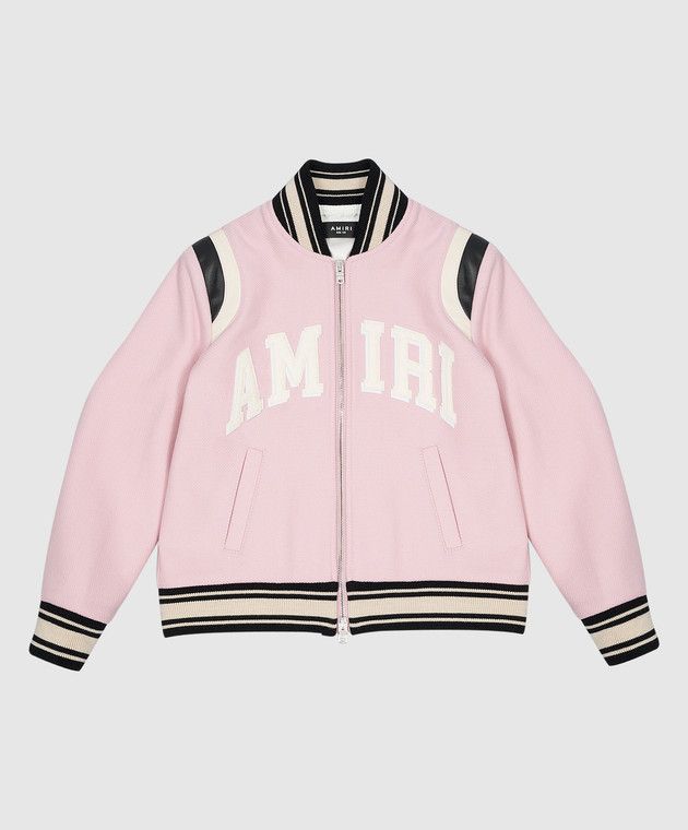 Amiri o1orln1025 KIDS Bomber Jacket in Multicolor Size US XXS / EU 40 - 1 Thumbnail