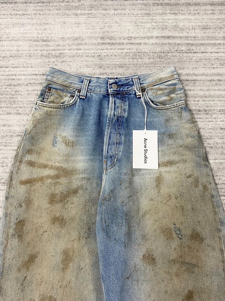 Acne Studios acne studioswide-leg jeans 2503-Nextarrow Size US 26 / EU 42 - 2 Thumbnail