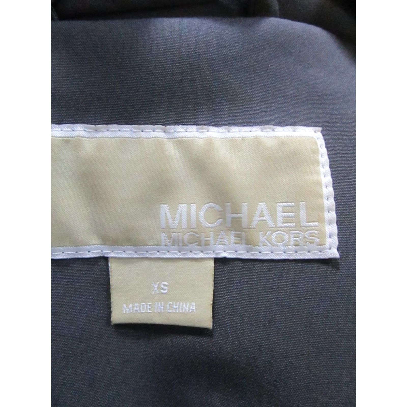 Michael Kors Michael Kors Jacket Womens XS Gray Insulated Full Zip Parka Size XS / US 0-2 / IT 36-38 - 3 Thumbnail