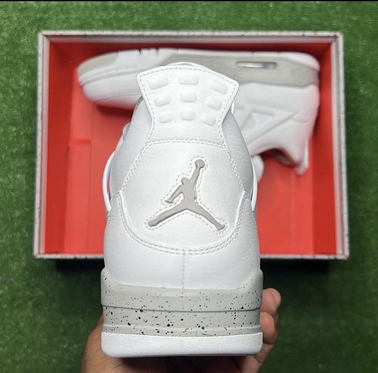 Jordan Brand Air Jordan 4 Retro “ White Oreo “ Size US 13 / EU 46 - 5 Thumbnail