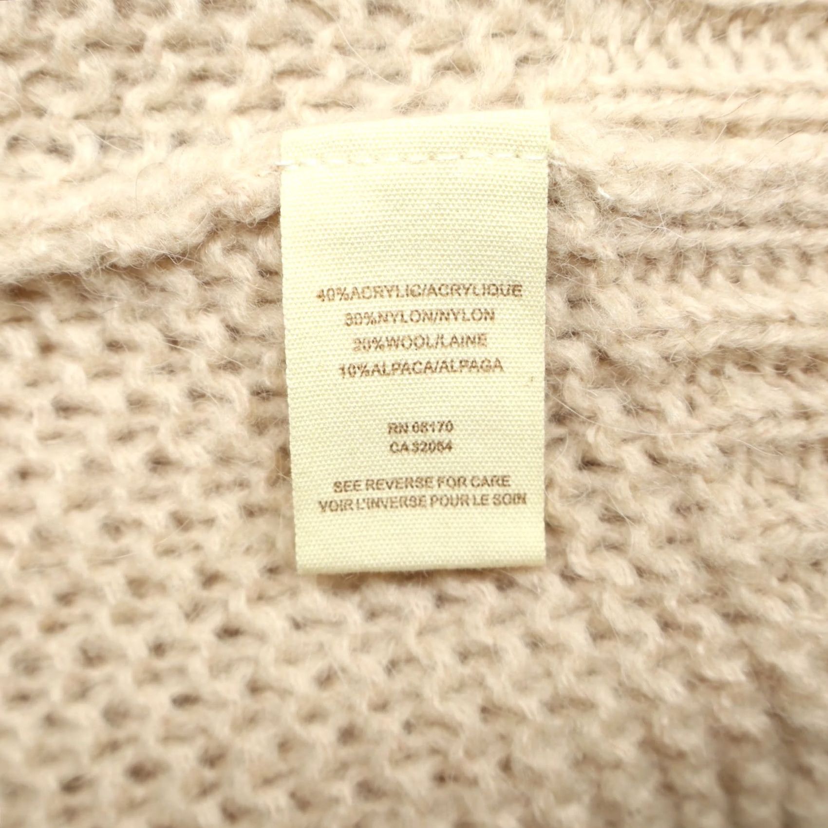 Free People Free People V-Neck Pullover Sweater Oversized Knit Pink Acrylic Wool Blend S Womens Pullover IDK Size S / US 4 / IT 40 - 6 Thumbnail