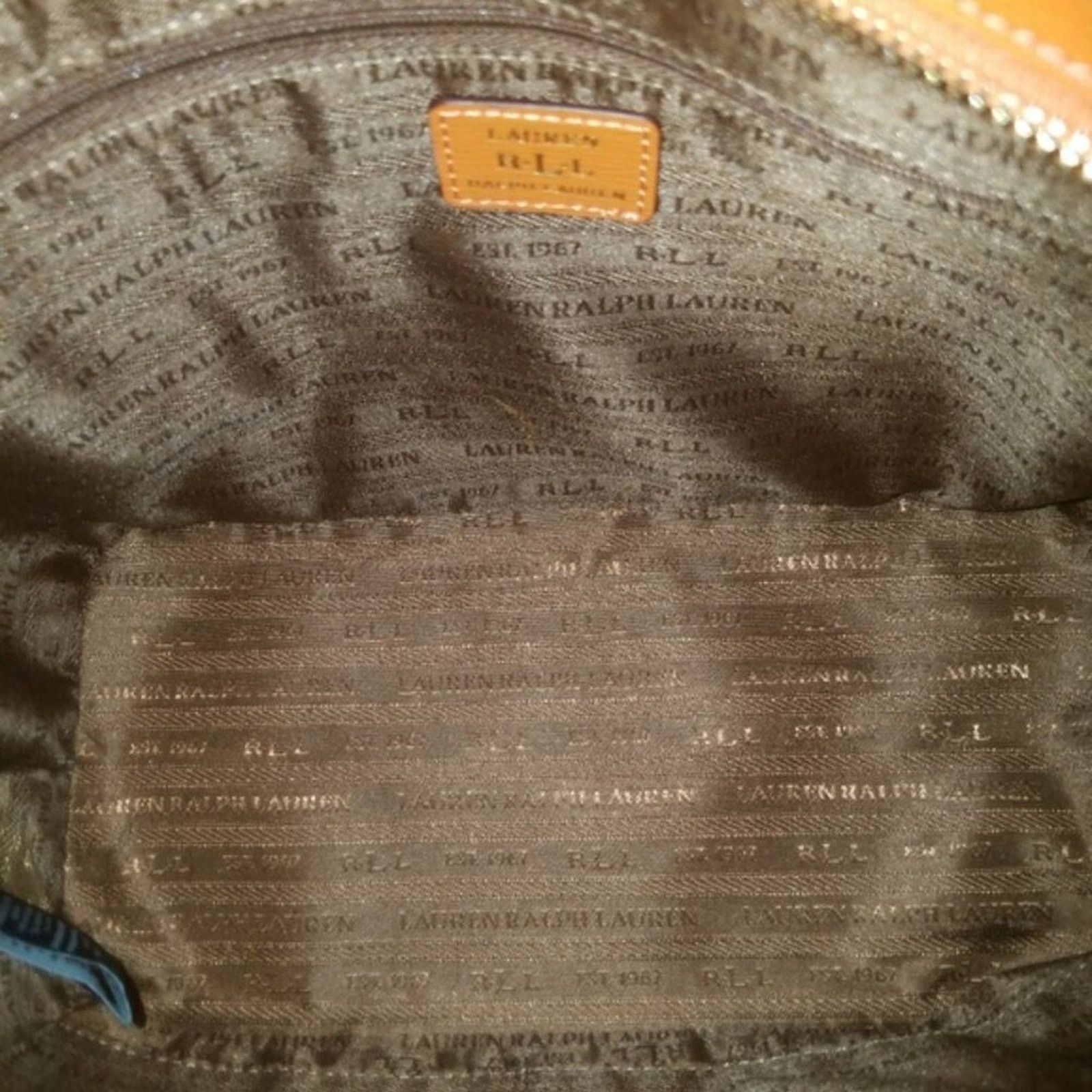 Ralph Lauren LIKE NEW - RALPH LAUREN LEATHER BAG Size ONE SIZE - 2 Thumbnail