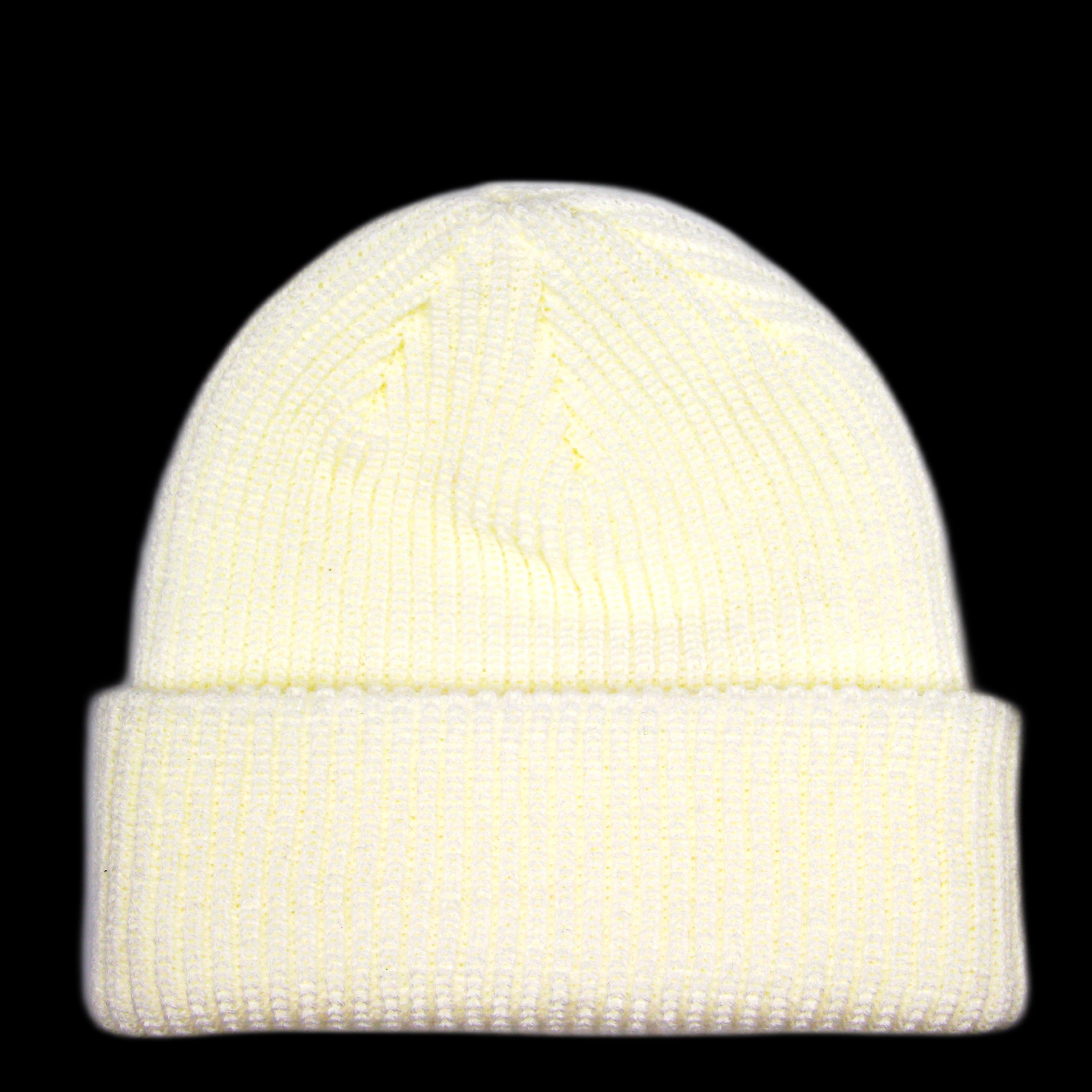 Noah Noah Winged Foot Logo Beanie White Size ONE SIZE - 2 Thumbnail