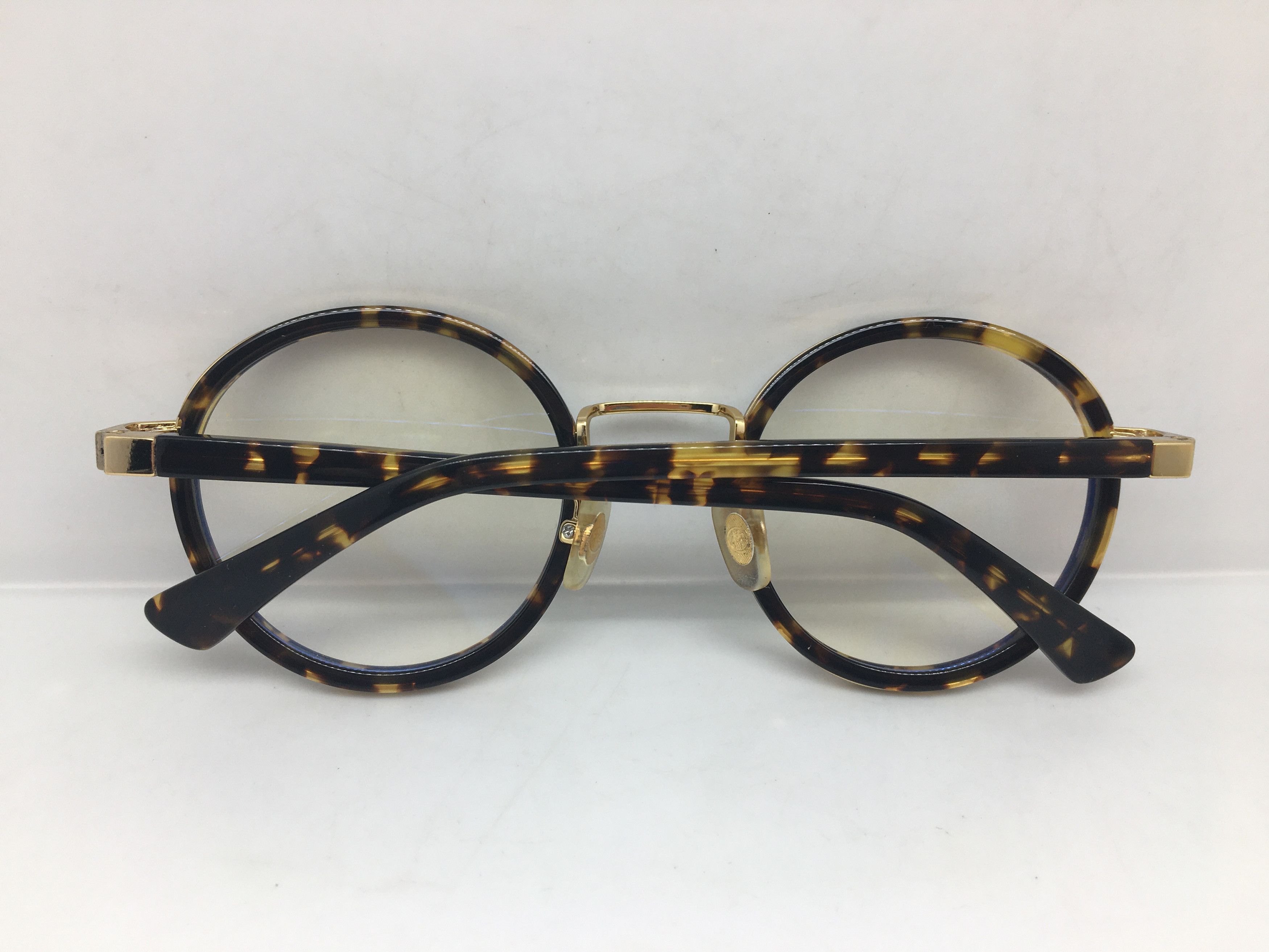Other Handmade Tortoise Round Eyeglasses Frame Ivy League Size ONE SIZE - 7 Thumbnail
