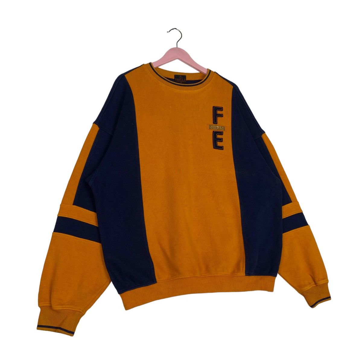 Designer × Vintage Santafe Embroudery Sweatshirt Crewneck Pull Over Size US XL / EU 56 / 4 - 4 Thumbnail