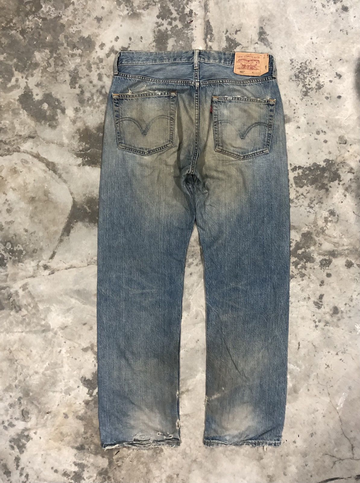 Vintage Levi’s 501 Washedstone Jeans