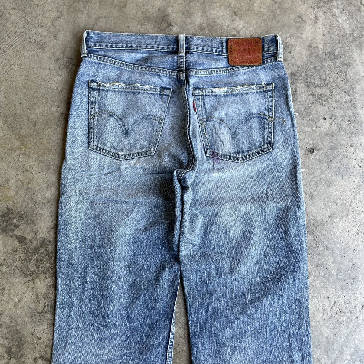 Levi's Vintage Clothing 🔥Vintage Levis 502 Stoned Washed Ripped Distress Denim Jeans Size US 32 / EU 48 - 5 Thumbnail