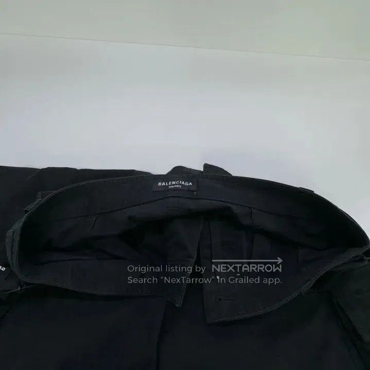 Balenciaga Balenciaga Black Casual Cargo Shorts for Men. Size US 44 / EU 60 - 6 Thumbnail
