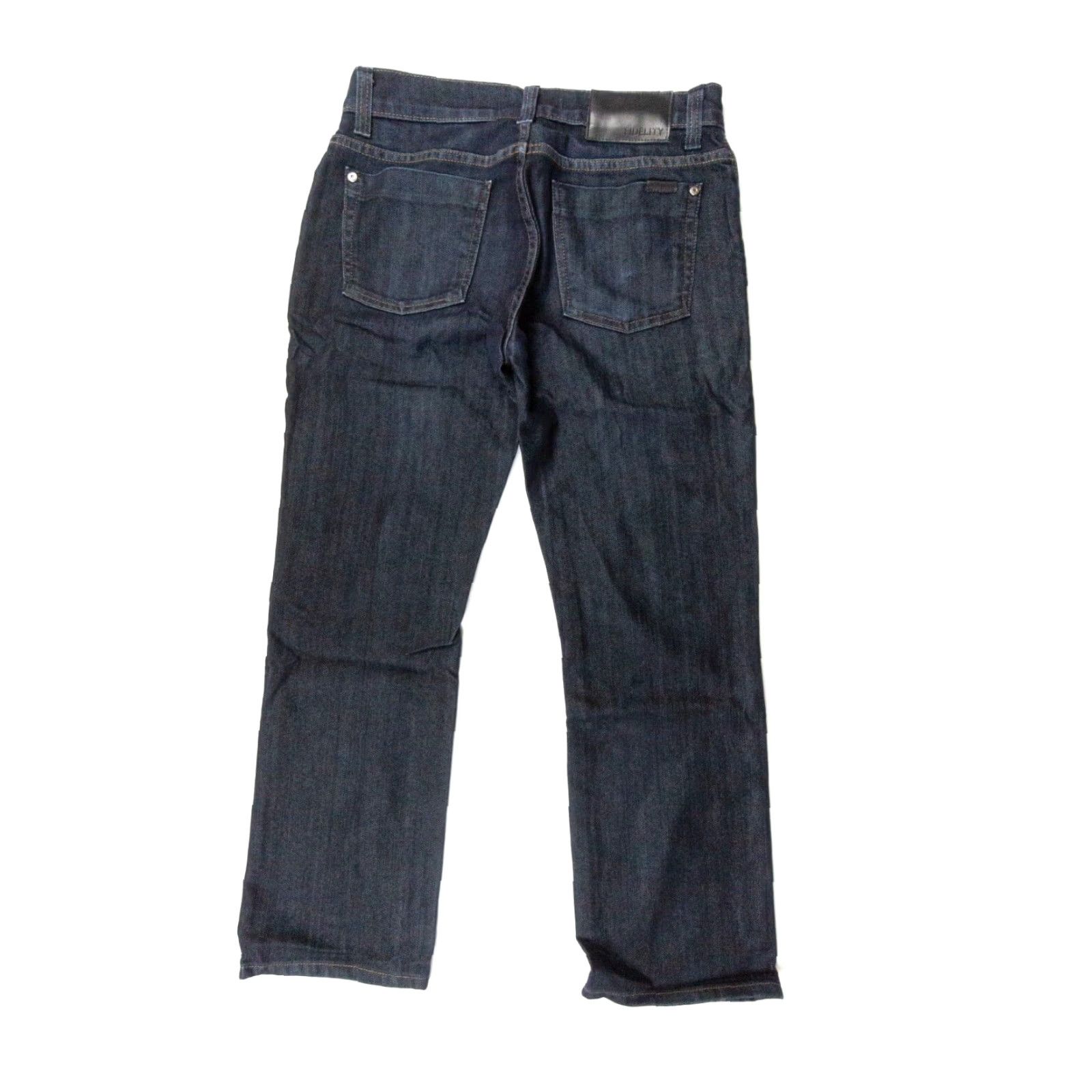 Vintage Fidelity Mens Jeans 50-11 Revolution Rinse Denim Straight 31x29 Blue Cotton Polyester 5-Pocket Regular Zip Jeans Mens Size US 31 - 5 Thumbnail