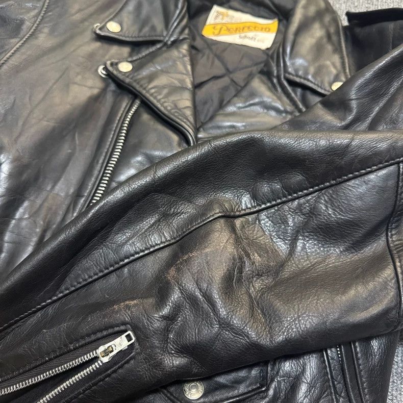 Schott Schott Motorcycle leather jacket Size US L / EU 52-54 / 3 - 9 Thumbnail