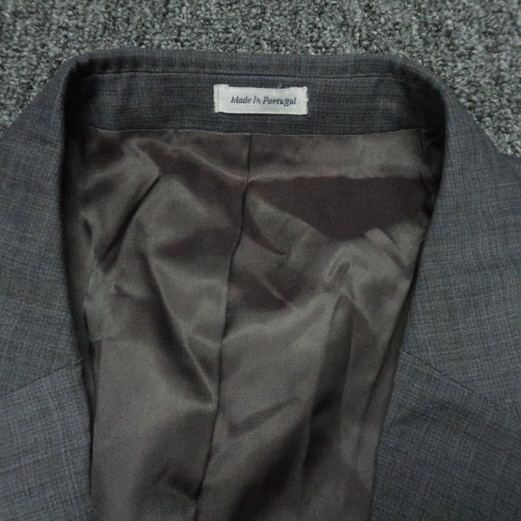 Peter Millar Peter Millar Blazer Men 44R Gray Wool Double Vented Sport Coat Size 44R - 3 Thumbnail